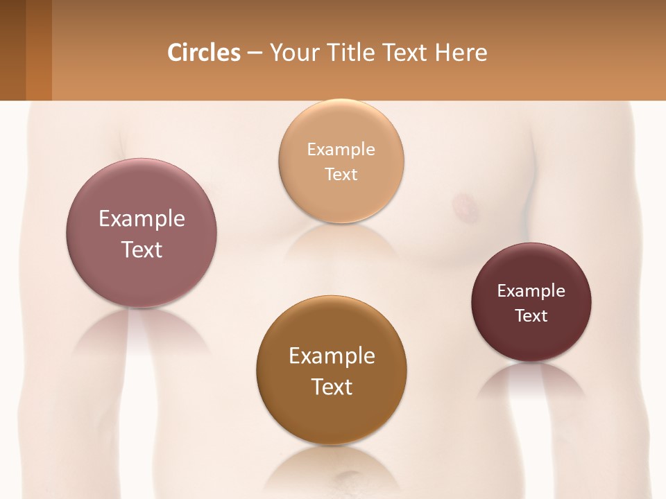 Woman Coast Sunrise PowerPoint Template