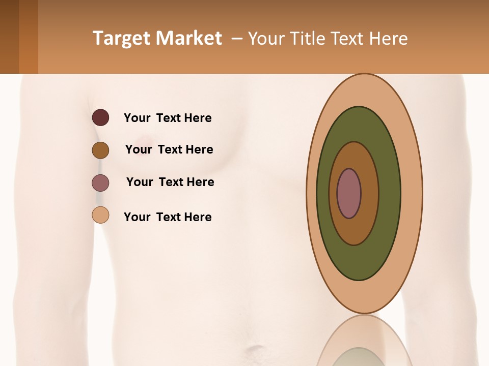 Woman Coast Sunrise PowerPoint Template