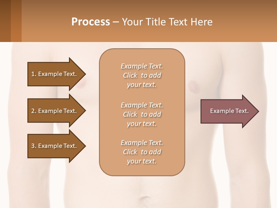 Woman Coast Sunrise PowerPoint Template
