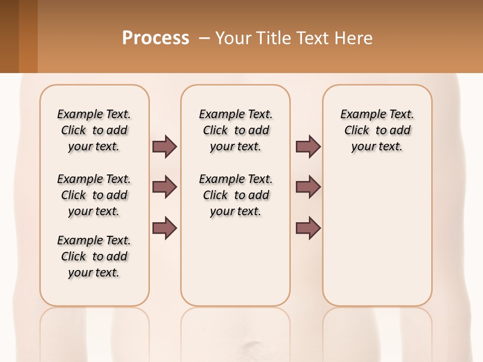 Woman Coast Sunrise PowerPoint Template