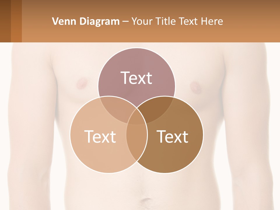 Woman Coast Sunrise PowerPoint Template