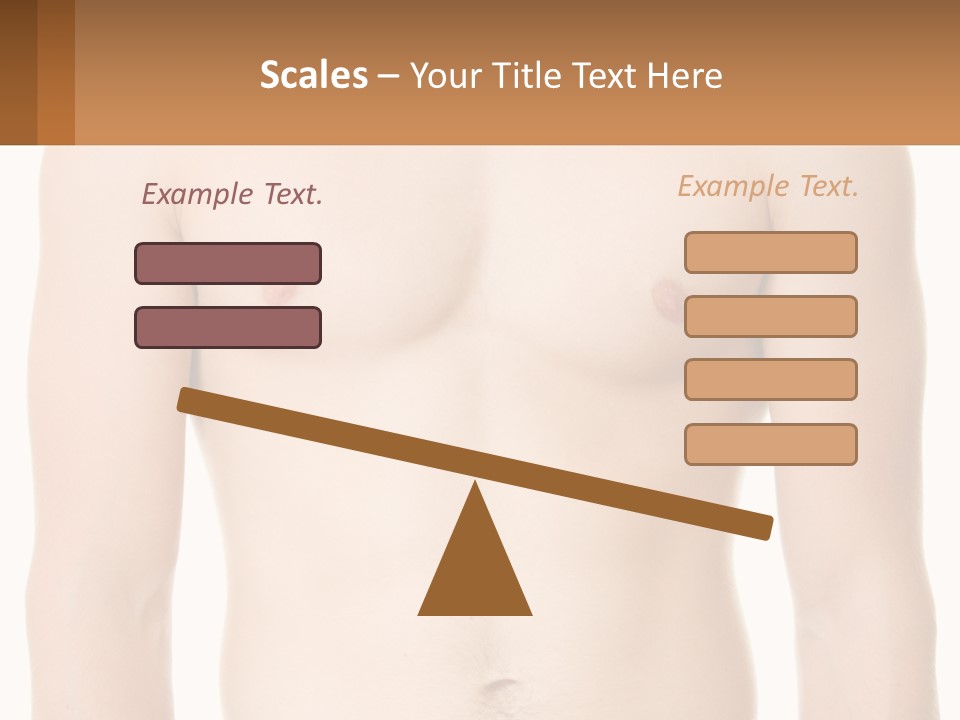 Woman Coast Sunrise PowerPoint Template