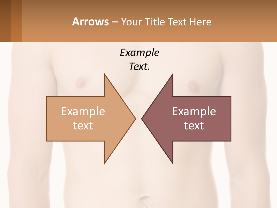 Woman Coast Sunrise PowerPoint Template