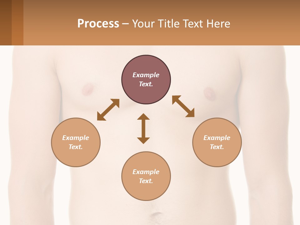 Woman Coast Sunrise PowerPoint Template