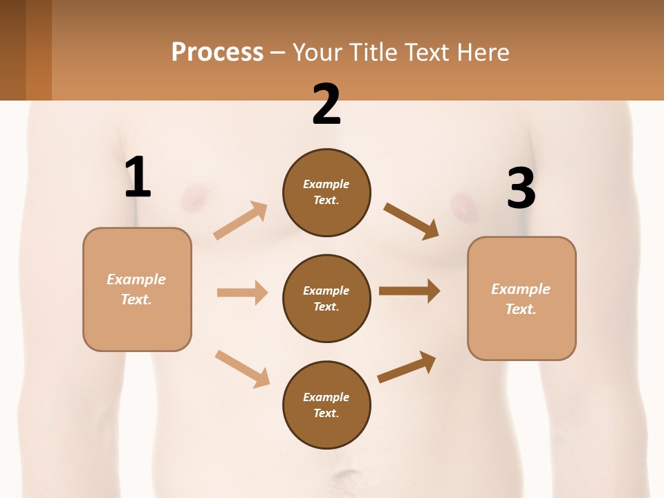 Woman Coast Sunrise PowerPoint Template