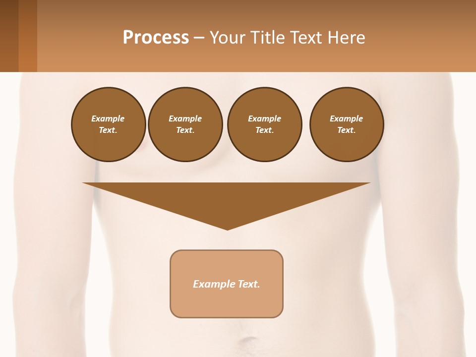 Woman Coast Sunrise PowerPoint Template