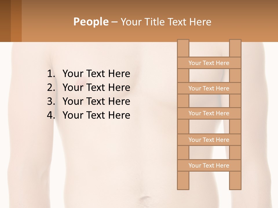 Woman Coast Sunrise PowerPoint Template