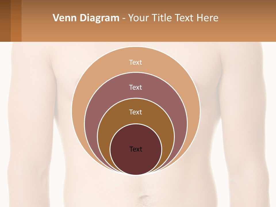 Woman Coast Sunrise PowerPoint Template