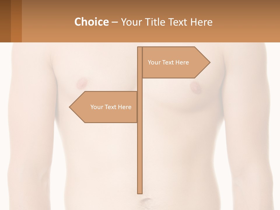 Woman Coast Sunrise PowerPoint Template