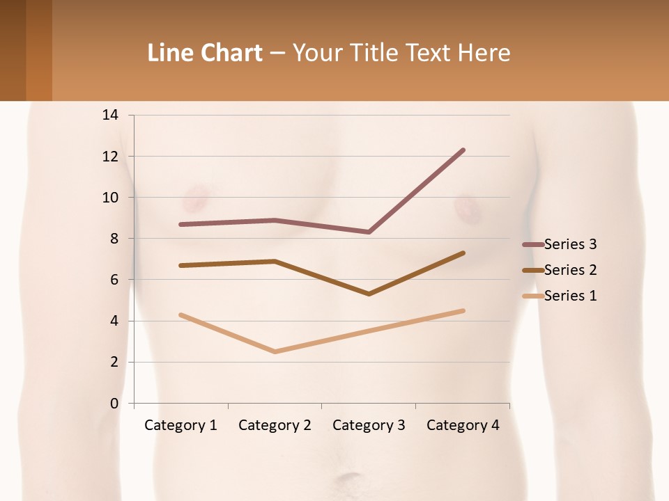 Woman Coast Sunrise PowerPoint Template