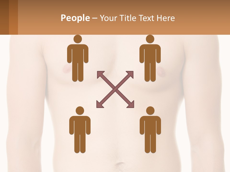 Woman Coast Sunrise PowerPoint Template