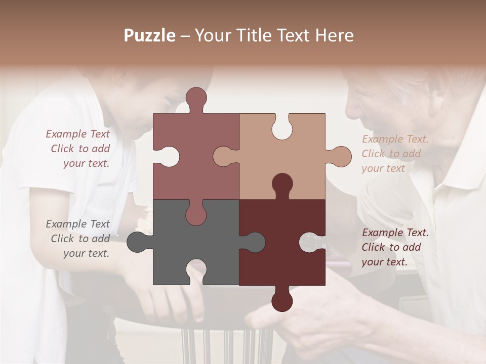 Wellness Senior Elderly PowerPoint Template