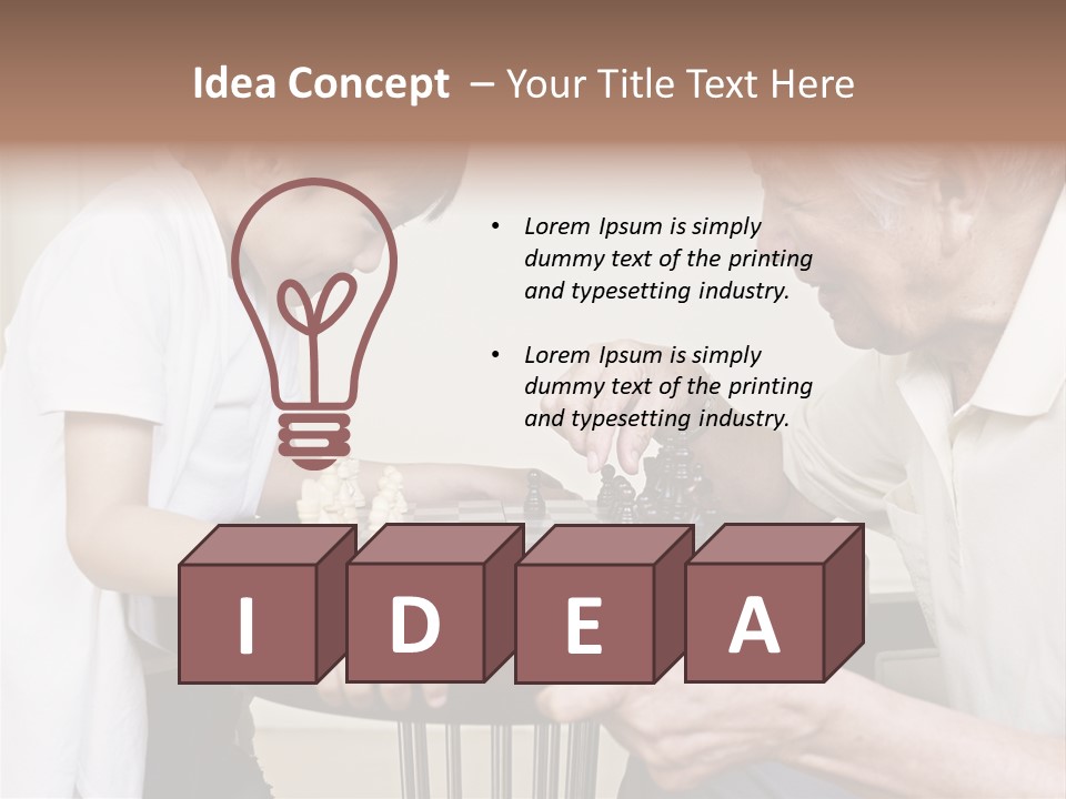 Wellness Senior Elderly PowerPoint Template