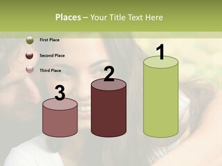 Beach Sunset White PowerPoint Template