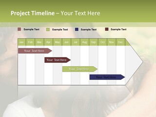 Beach Sunset White PowerPoint Template