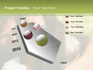 Beach Sunset White PowerPoint Template
