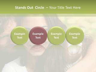 Beach Sunset White PowerPoint Template