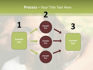 Beach Sunset White PowerPoint Template