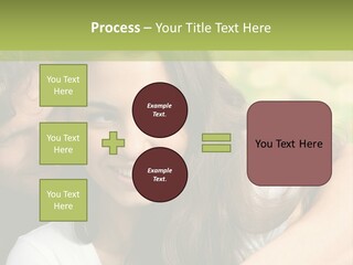 Beach Sunset White PowerPoint Template