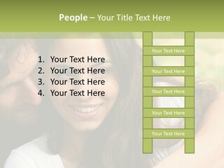 Beach Sunset White PowerPoint Template
