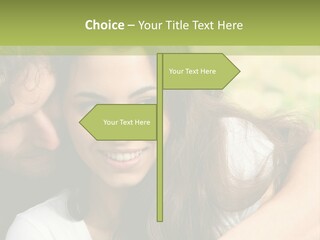 Beach Sunset White PowerPoint Template