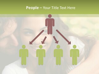 Beach Sunset White PowerPoint Template