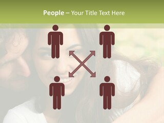 Beach Sunset White PowerPoint Template