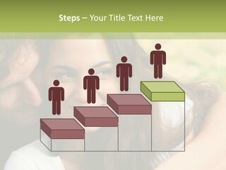 Beach Sunset White PowerPoint Template