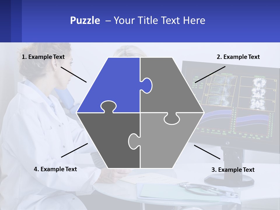 Retired Calm Parent PowerPoint Template