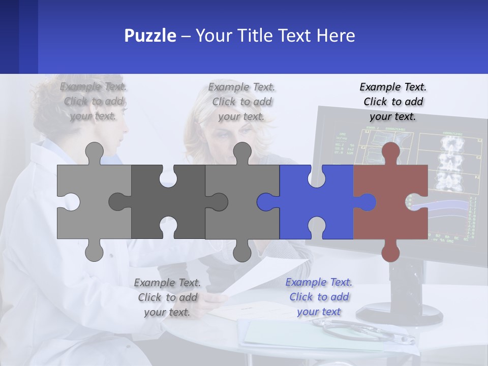 Retired Calm Parent PowerPoint Template