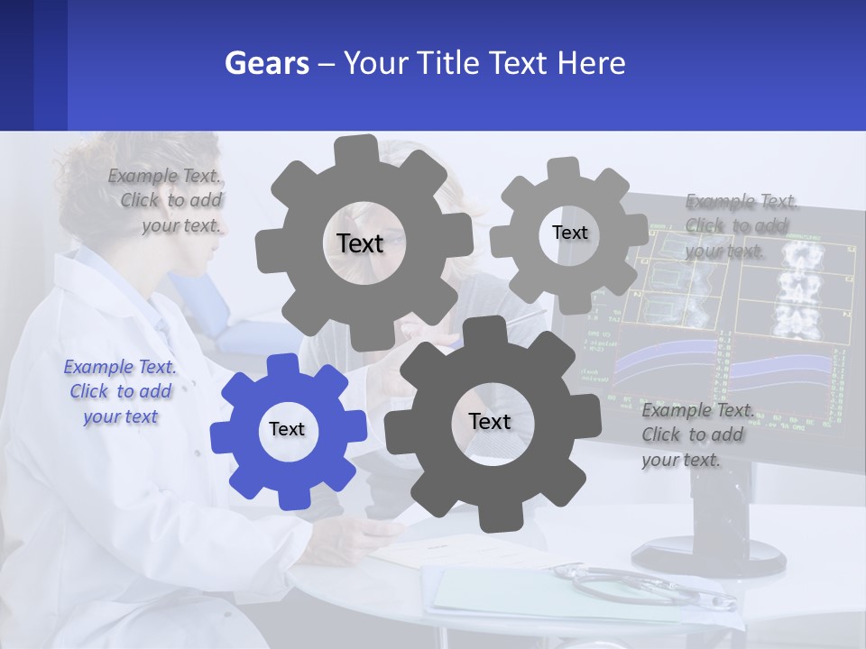 Retired Calm Parent PowerPoint Template