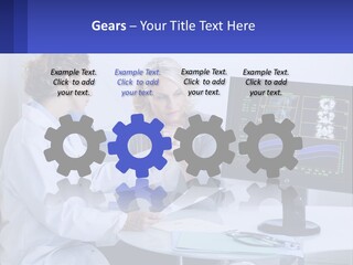 Retired Calm Parent PowerPoint Template