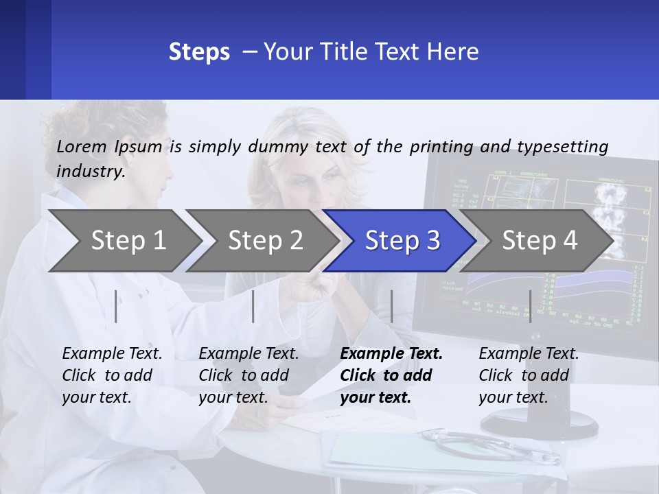 Retired Calm Parent PowerPoint Template