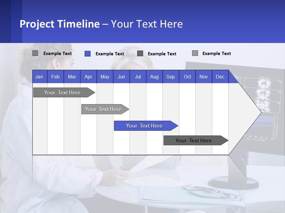 Retired Calm Parent PowerPoint Template