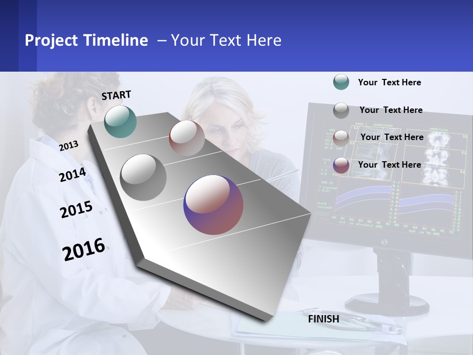 Retired Calm Parent PowerPoint Template