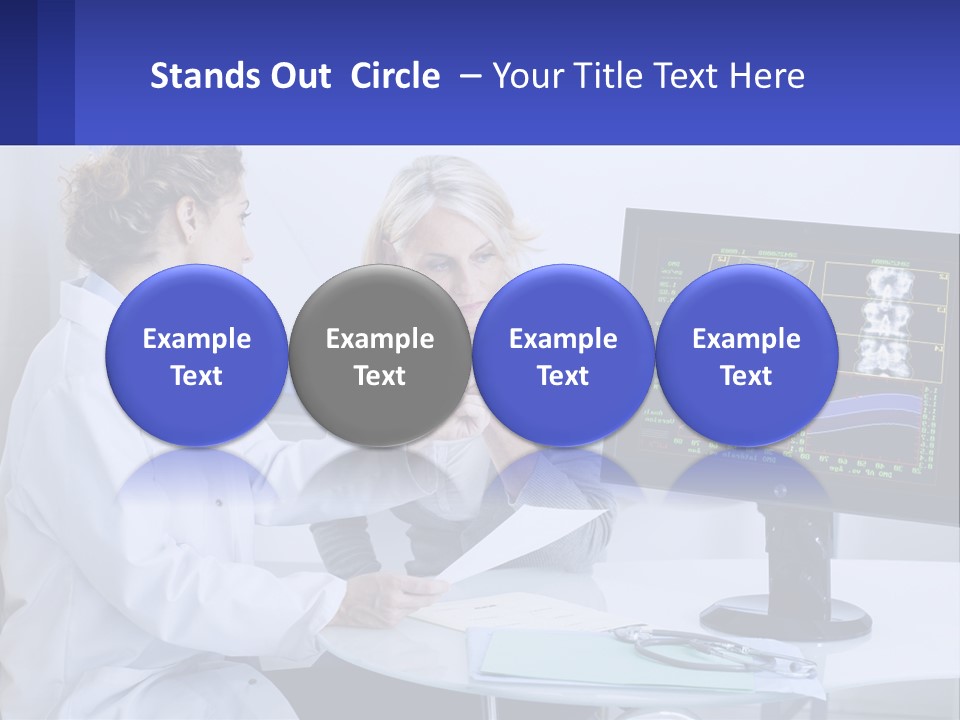 Retired Calm Parent PowerPoint Template