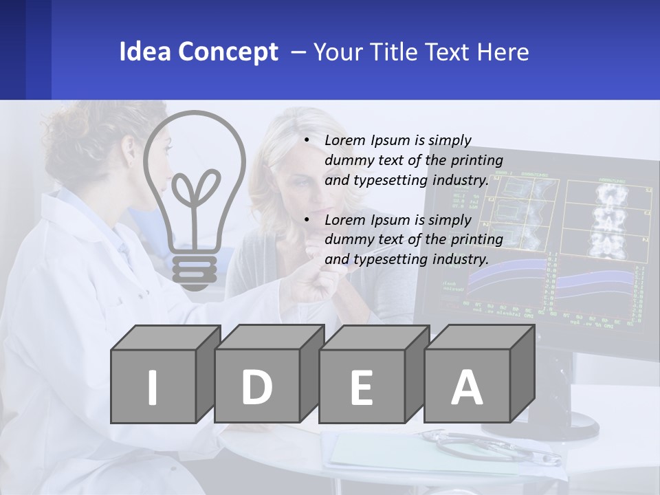 Retired Calm Parent PowerPoint Template