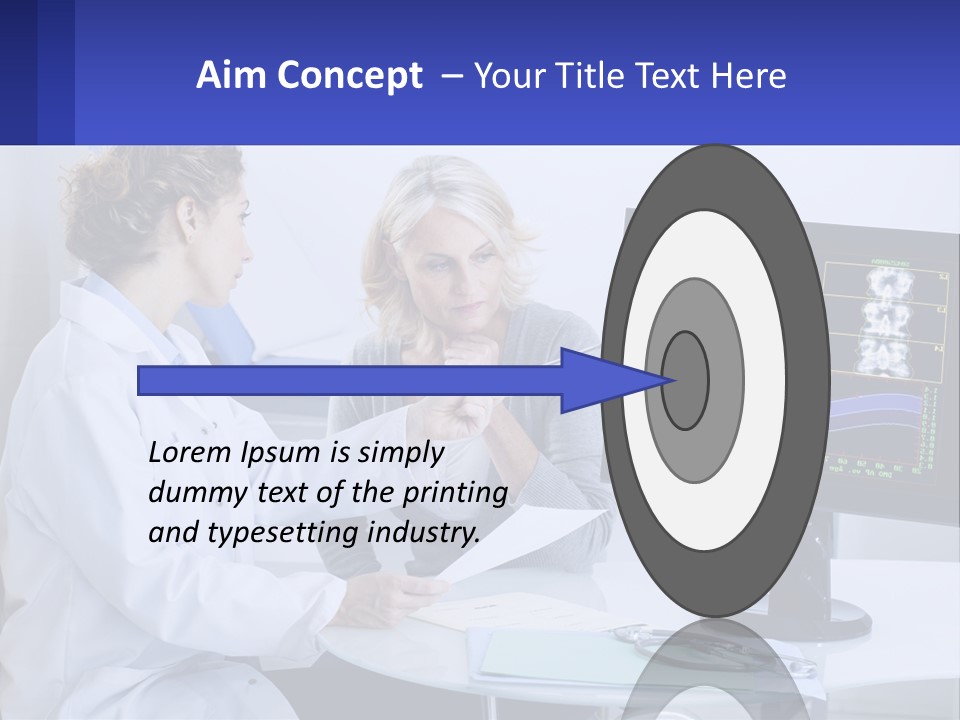 Retired Calm Parent PowerPoint Template