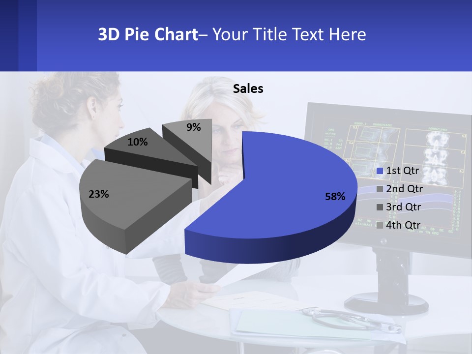 Retired Calm Parent PowerPoint Template