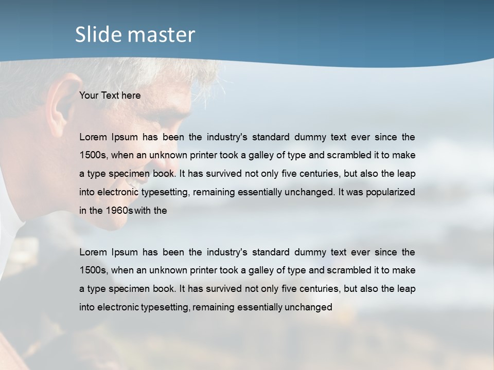 Sea Parent Retirement PowerPoint Template