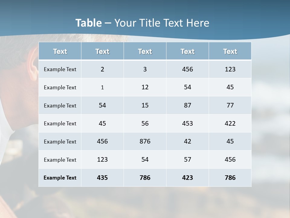 Sea Parent Retirement PowerPoint Template
