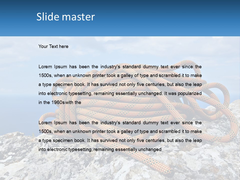 Woman Lifestyle Parent PowerPoint Template