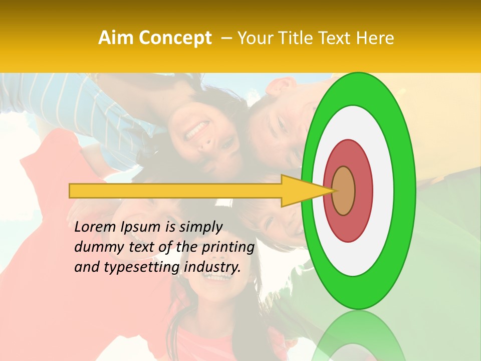 Wellness Sand Retirement PowerPoint Template