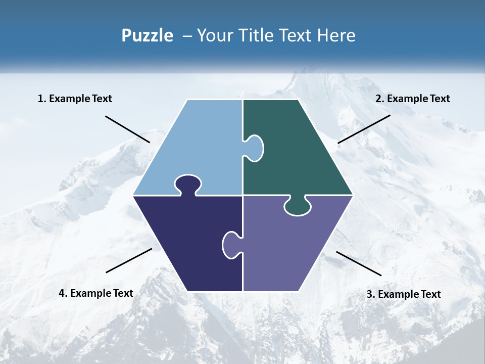 Peaceful Standing Retired PowerPoint Template