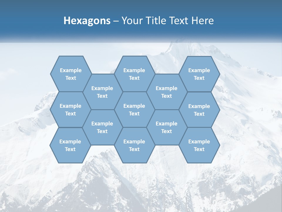 Peaceful Standing Retired PowerPoint Template