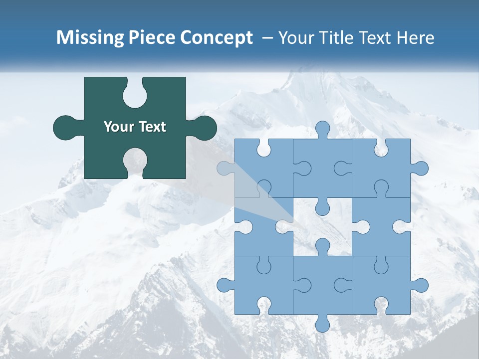 Peaceful Standing Retired PowerPoint Template