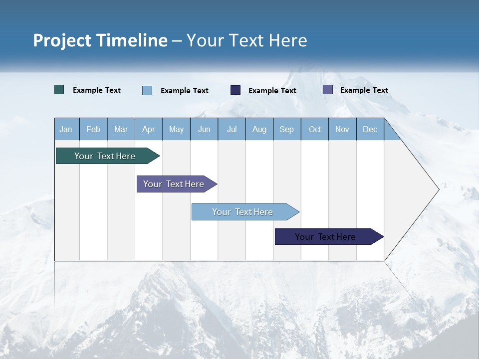 Peaceful Standing Retired PowerPoint Template