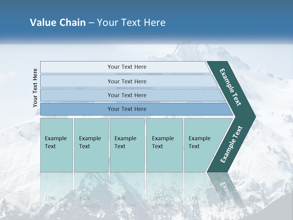 Peaceful Standing Retired PowerPoint Template