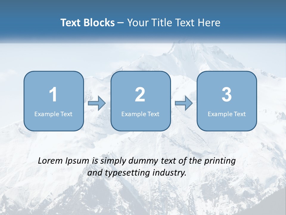 Peaceful Standing Retired PowerPoint Template