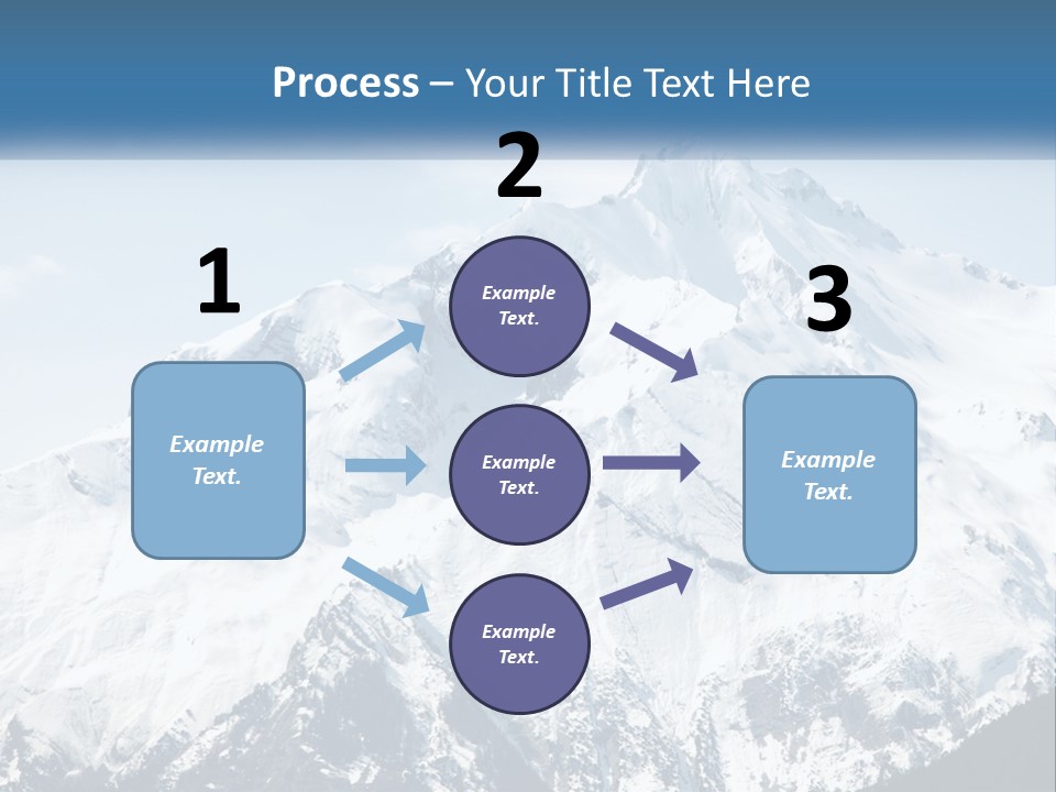 Peaceful Standing Retired PowerPoint Template